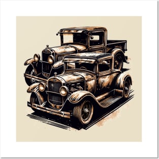 Ford Model A Posters and Art